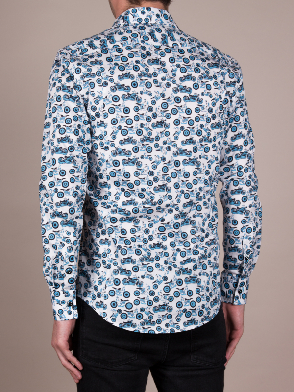 motorcycle dress shirts Forsyth Men's Motorcycle Canvas Shirt